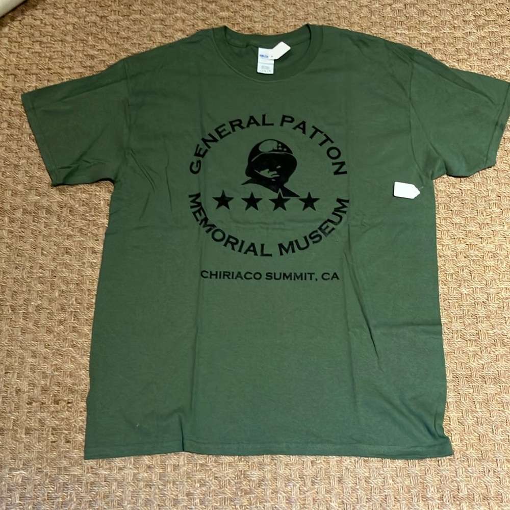 General Patton men’s T-shirt in green size Large NWT
